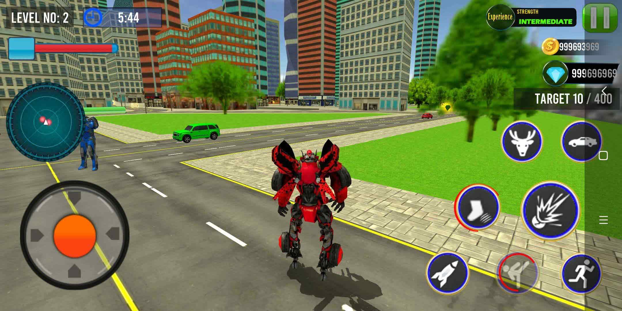鹿机器人汽车游戏无限金币版 1.0.7安卓版截图2