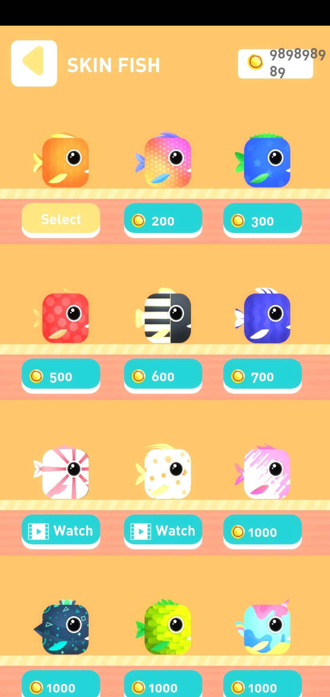 Running Fish(流浪鱼无限金币破解版) 1.0.3最新版截图1