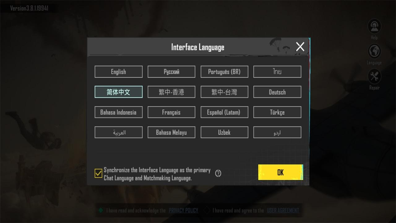 和平精英国际服官方正版(PUBG MOBILE) 4.0.0安卓版截图0