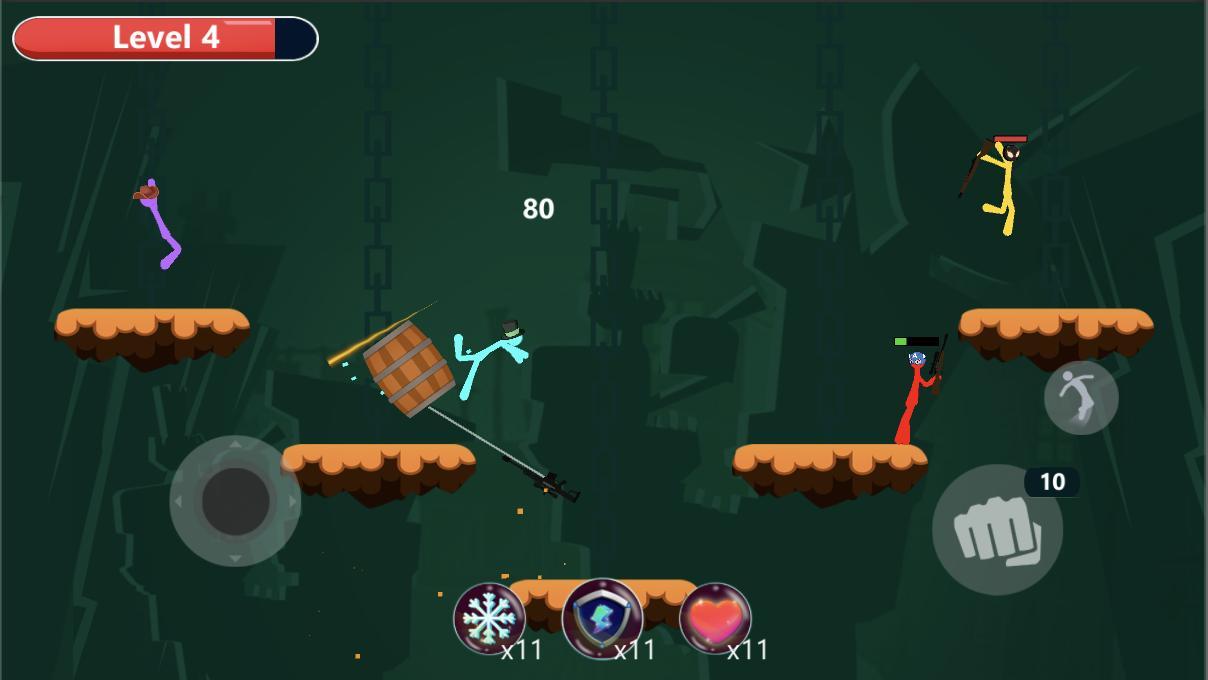 Stick Fight Warriors - Supreme Stick Battle(火柴人勇士战无限金币版) 1.3安卓版