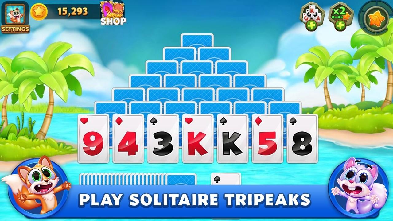 Solitaire TriPeaks(纸牌三峰岛纸牌游戏最新版) 1.0.16安卓版截图3