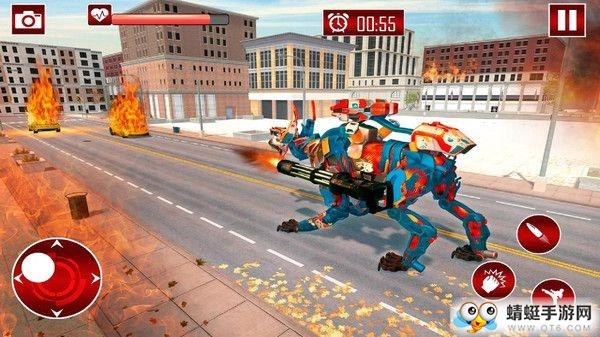 警犬变形机器人破解版 1.0.1