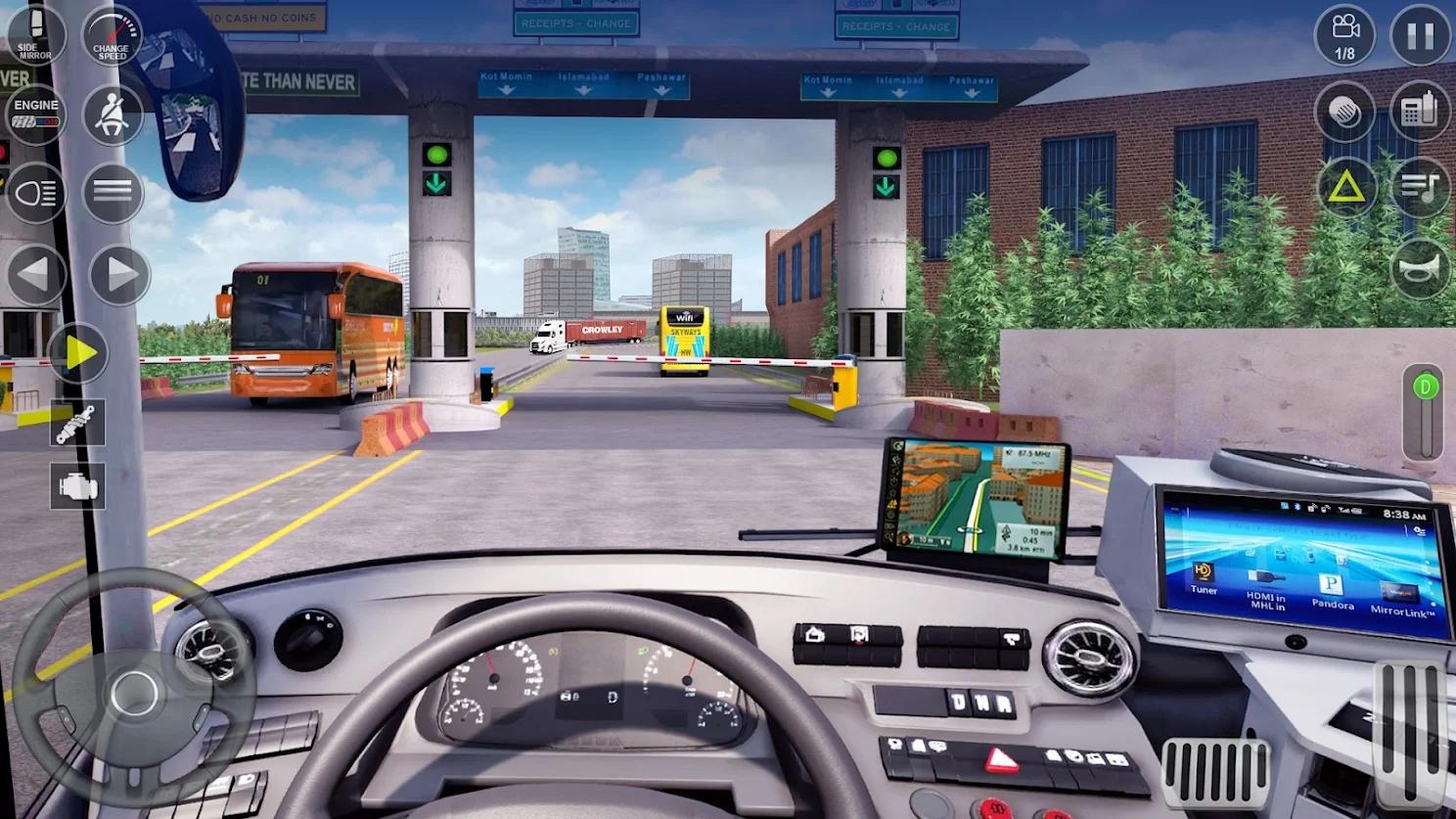 欧洲巴士驾驶游戏安卓版(Euro Bus Driving Game 3d Sim) 1.0版本截图3