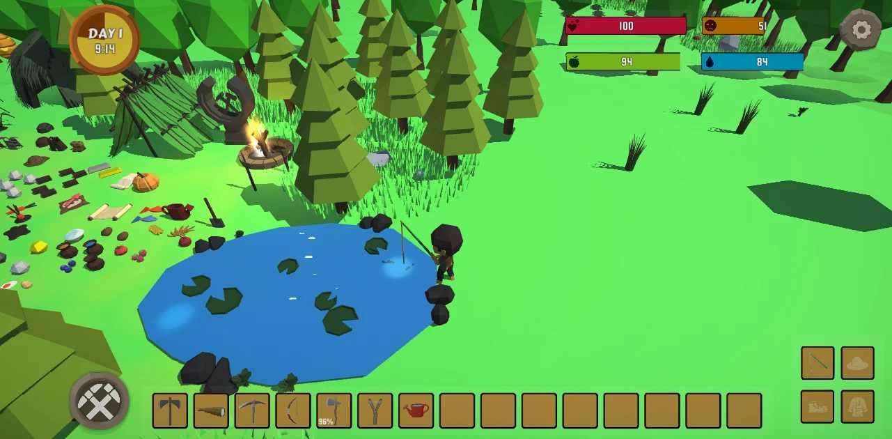 Epic Survival Craftsman MineIsland Builder(工匠矿岛建造无条件制造版) 1.8安卓版