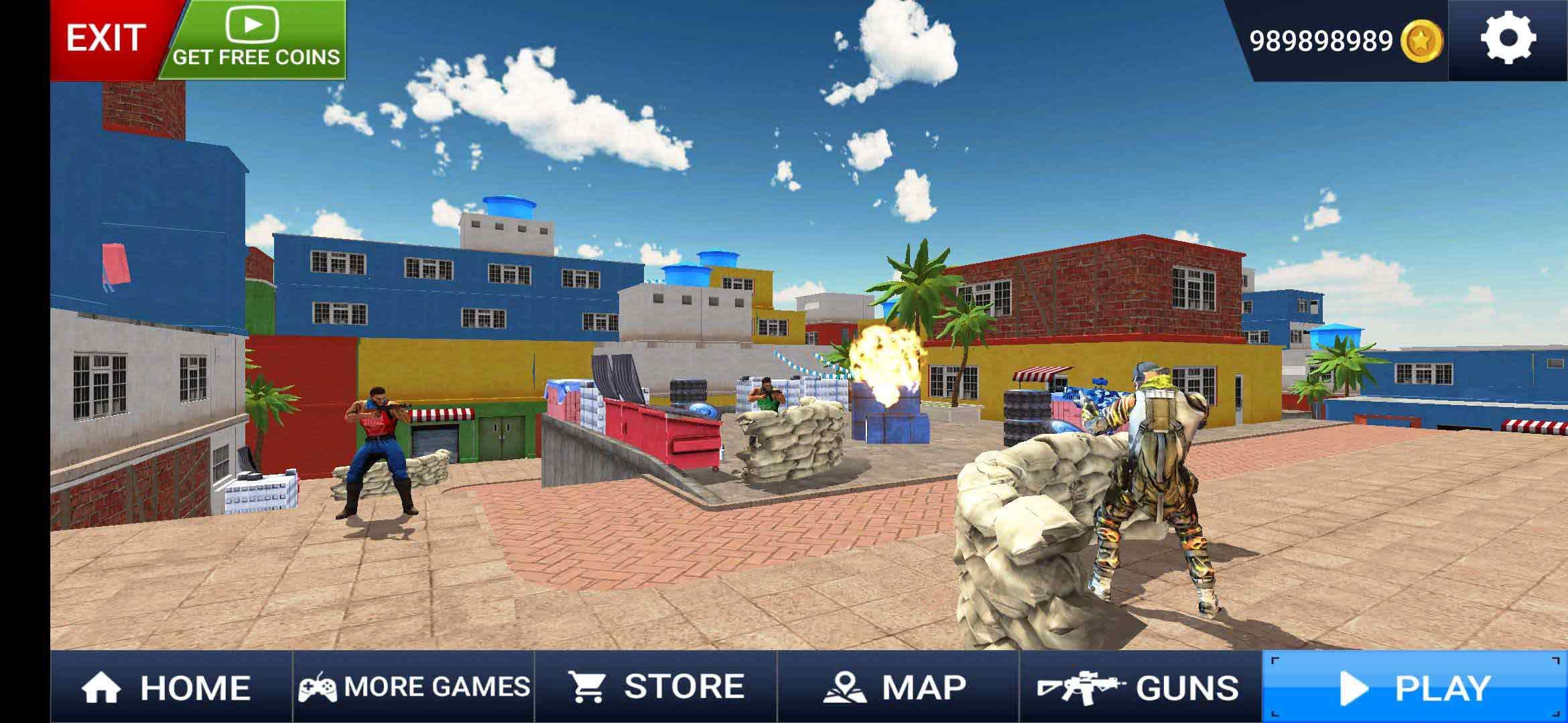 Gun Shoot War(枪击战斗无限金币破解版) 1.3最新版