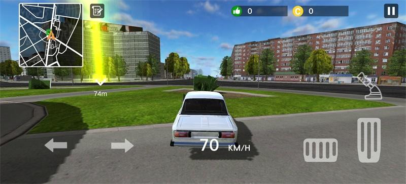 大城市飞驰快递模拟器中文汉化版 1.24免广告版截图1