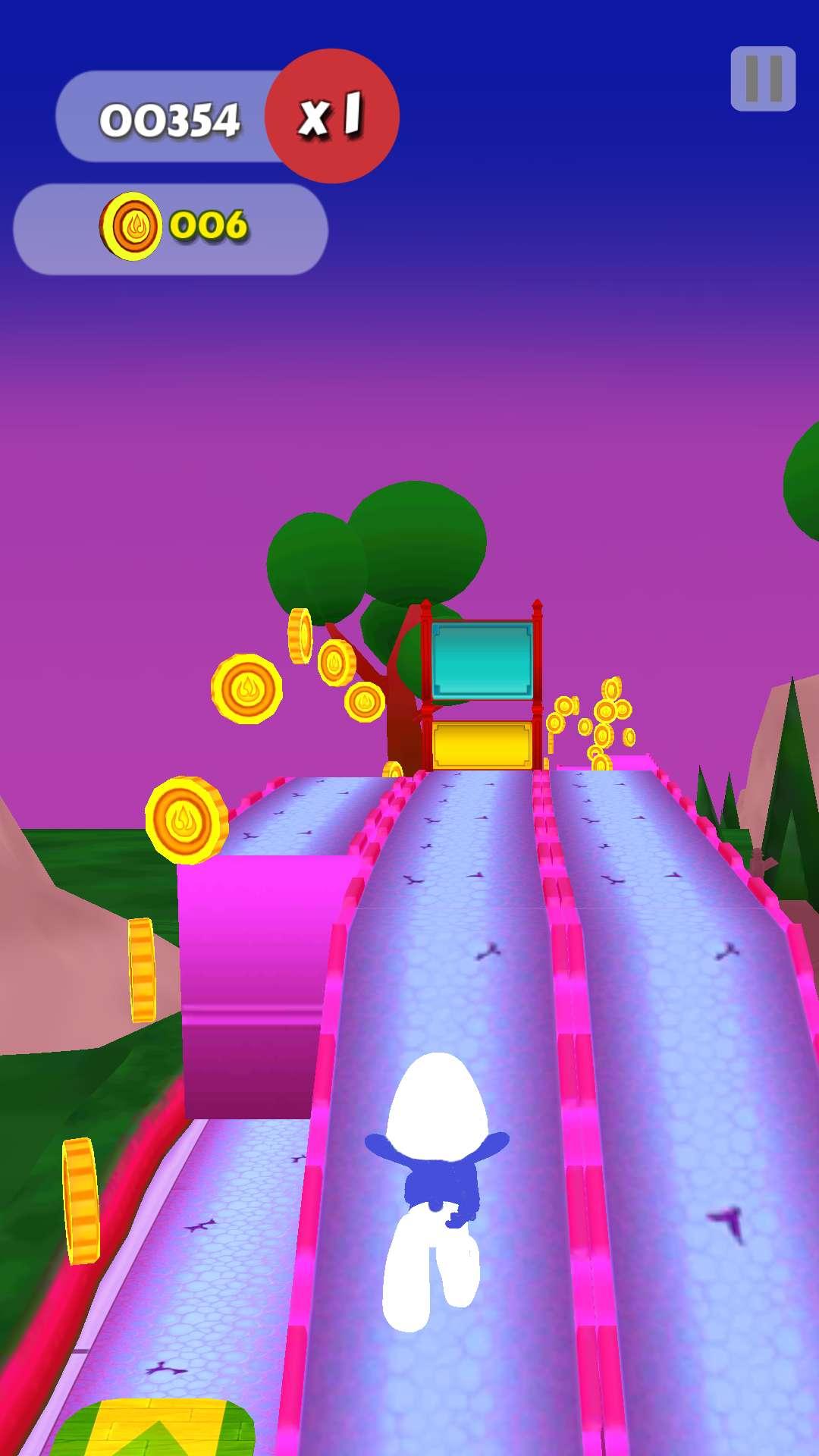 地铁蓝精跑酷无限金币版 0.12最新版