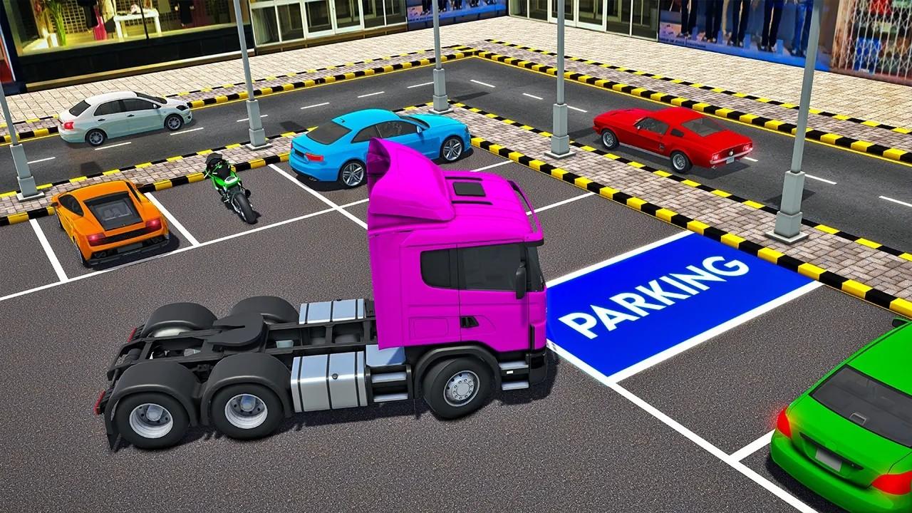 Euro Truck Parking Simulation Game 2021(新卡车停车场城市驾驶手游) 1.0安卓版截图0