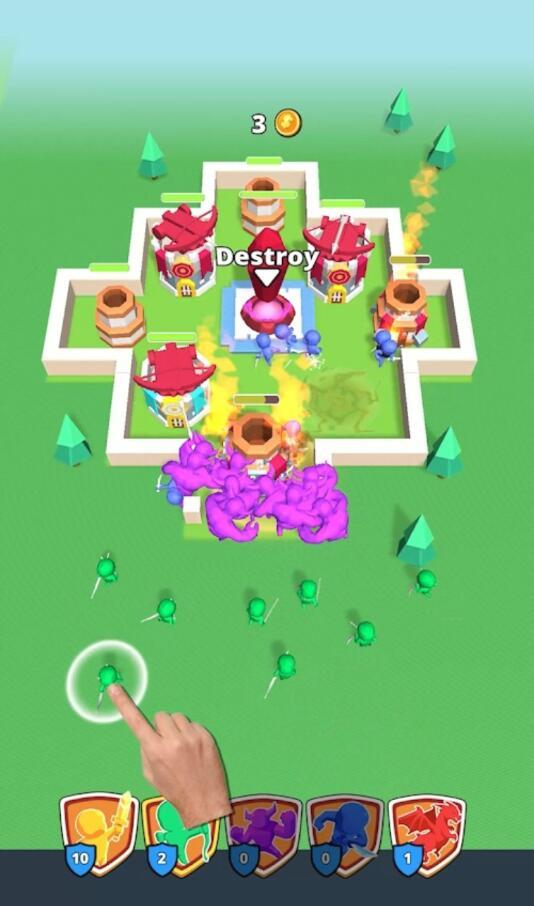 Tiny Clash(小小冲突免费升级军队版) 1.0安卓版截图0