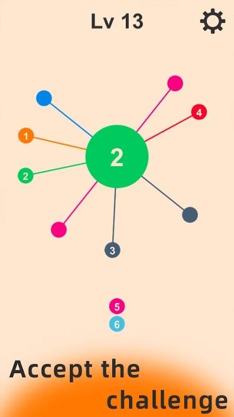 Dots Shot(炫彩见缝插针安卓版) 1.7.5版本截图2