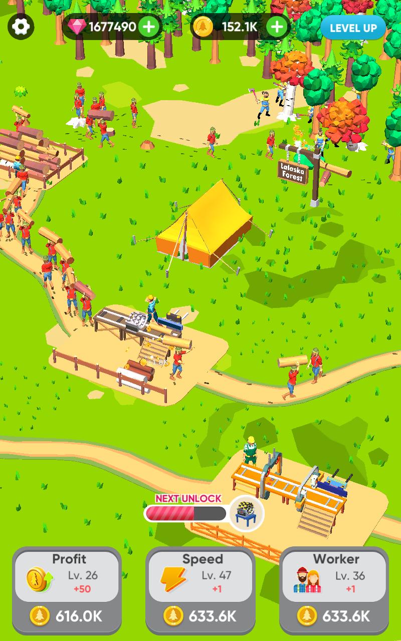 闲置木材厂无限钻石版 1.1内购版