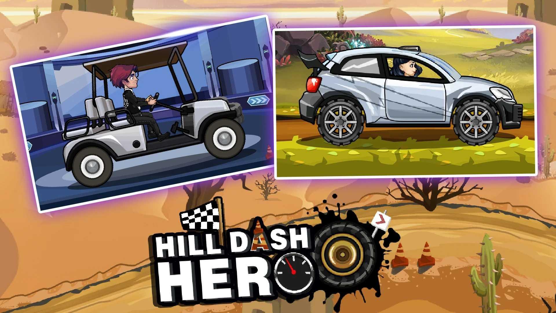 登山赛车英雄最新版(hill dash hero) 1.0.7安卓版截图0