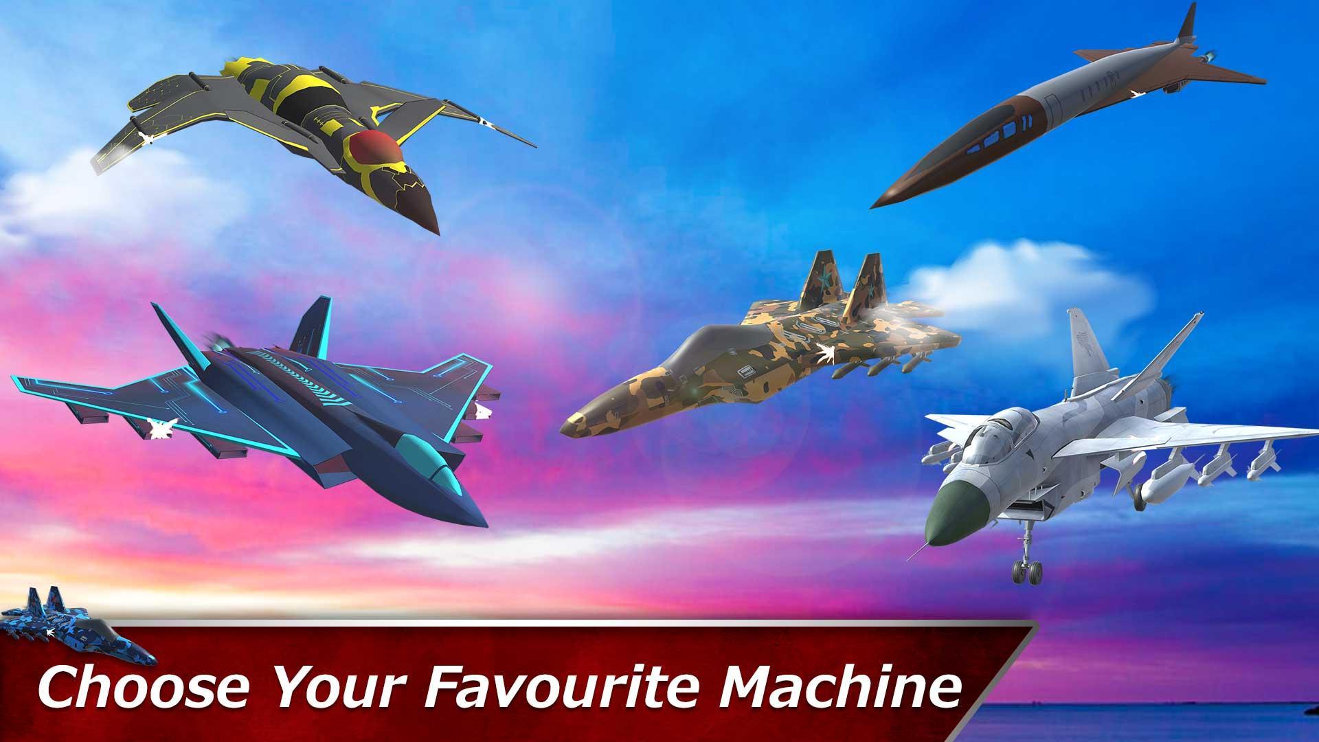 Jet Airplane War - Fighter Air Combat(喷气式战斗机空战无限金币版) 1.1最新版