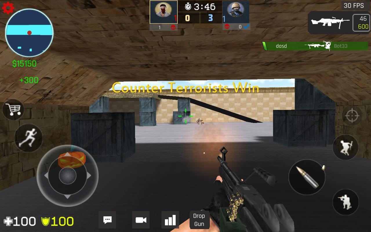 Strike team - Counter Rivals Online(打击小队强制爆头版) 3.0安卓版