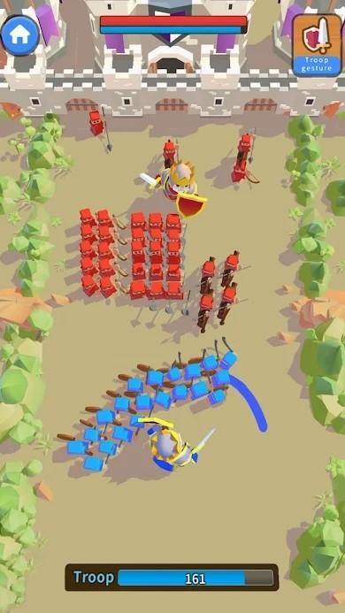 空闲王国冲突无限金币版 1免广告版截图1