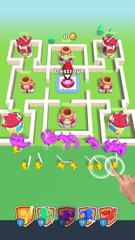 Tiny Clash(小冲突无条件升级版) 1.0安卓版截图3