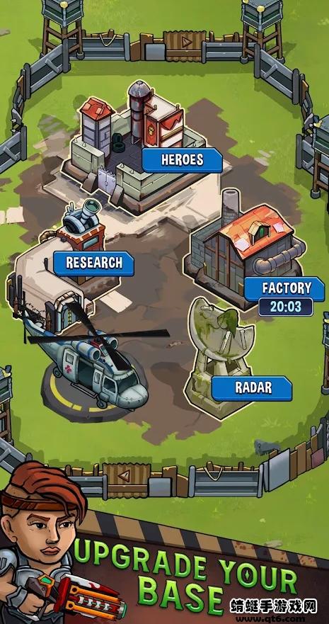 Zombie Idle（僵尸闲置城防无限金币无限钻石版） 1.0安卓版截图3