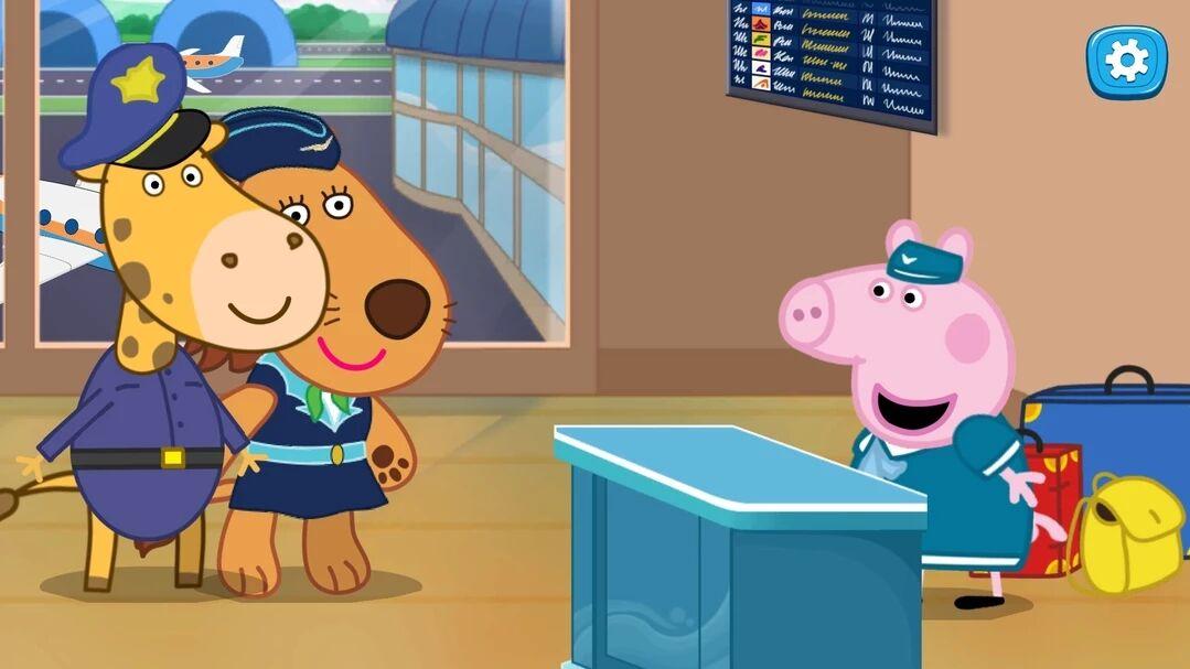 小猪佩奇机场假期旅行去广告 1.0手机版