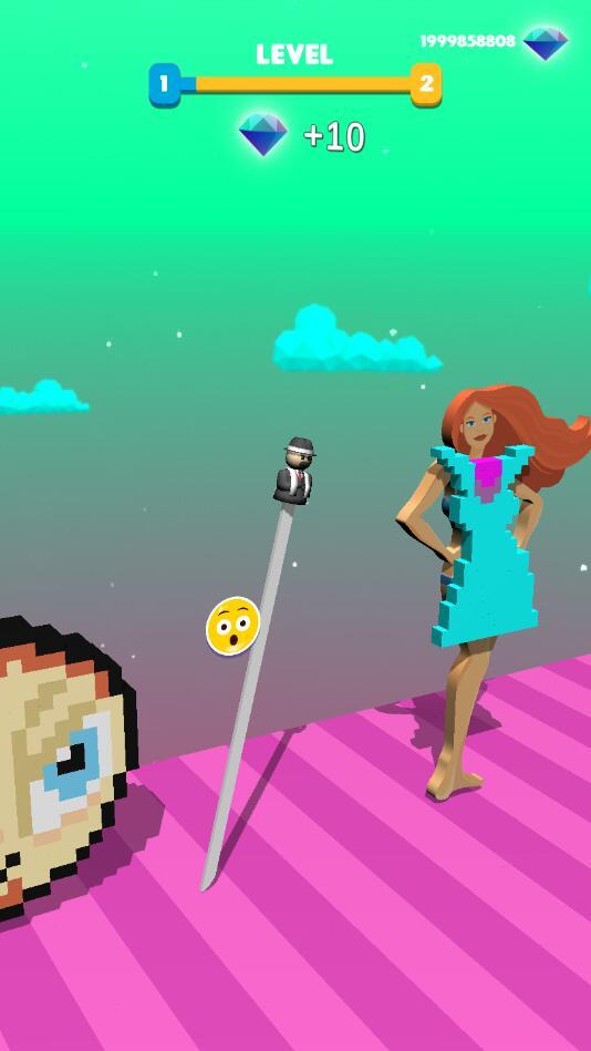 Blade Run Slice and Escape(刀锋酷跑无限钻石破解版) 1.0.0安卓破解版