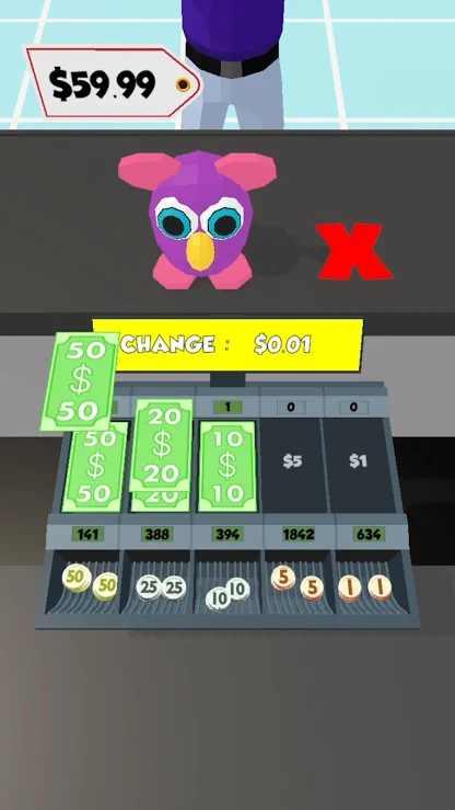 Cashier 3D(收银员3D无限钞票版) 5.3最新版