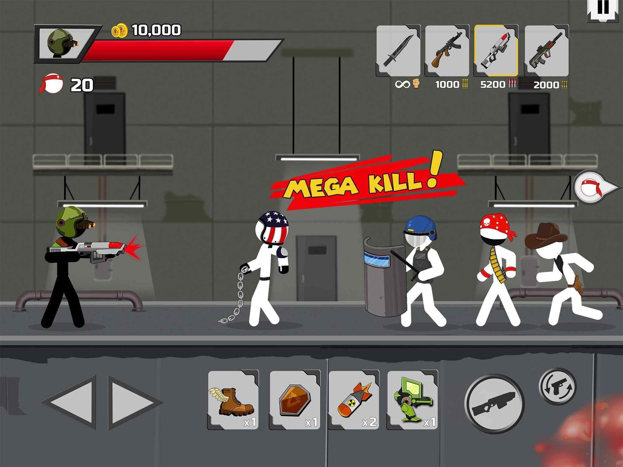 Stickman maverick : bad boys killer(火柴人特立独行大量金币版) 13安卓版