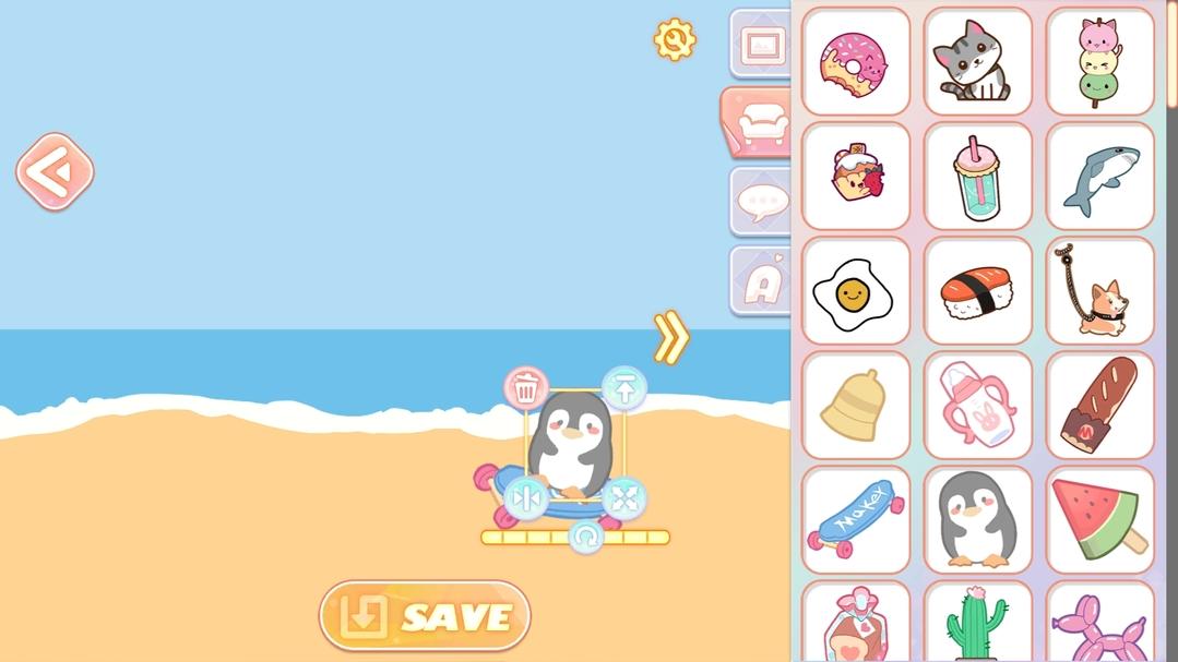 yoyo娃娃无限金币全装饰破解版 3.2.0去广告版截图2