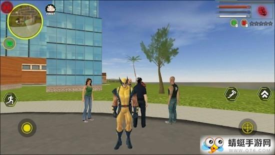 Wolverine Rope Hero(超级狼人绳英雄汉化版) 1.0