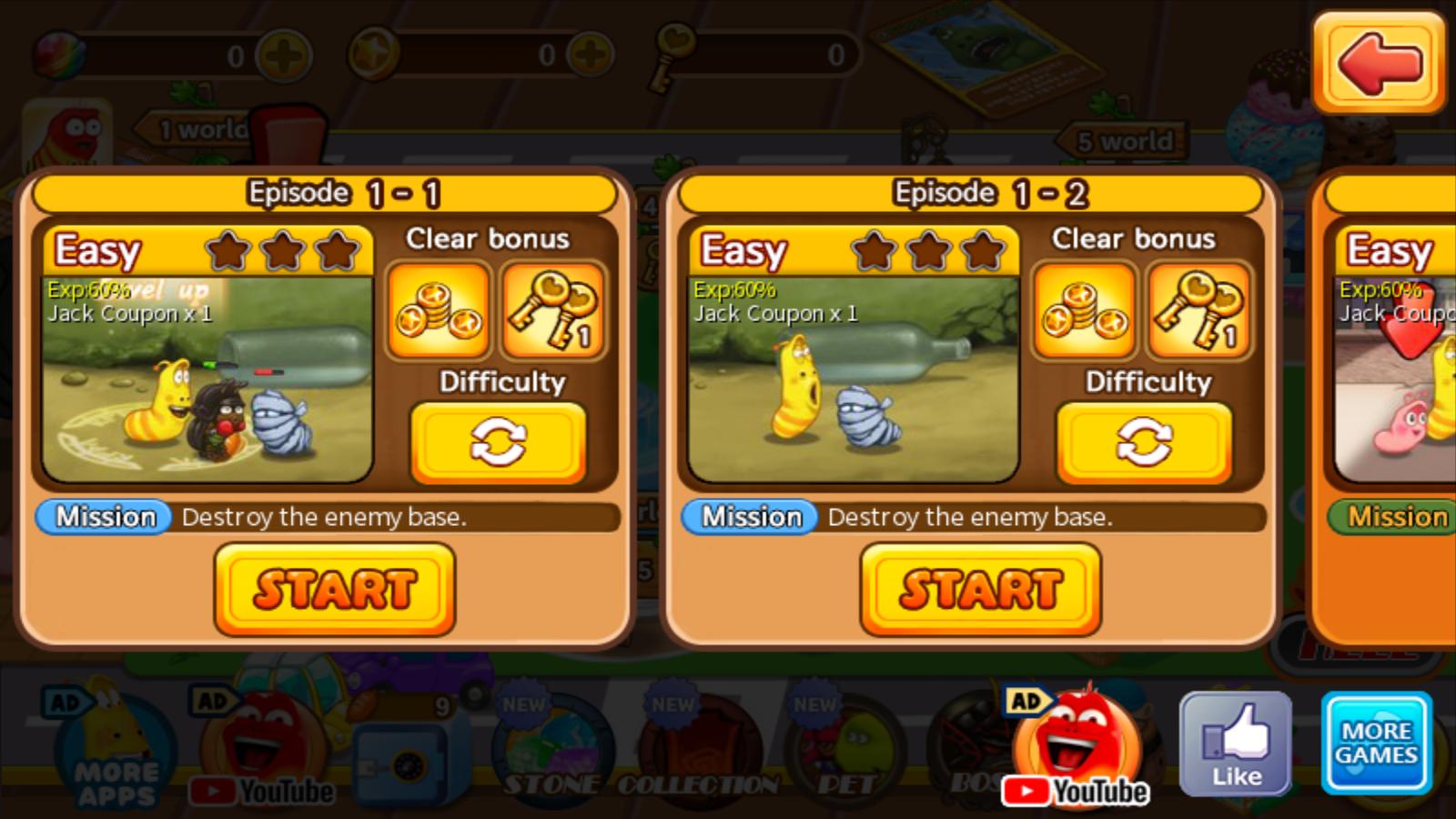 Larva Heroes(幼虫英雄官方版) 2.7.1安卓版截图1