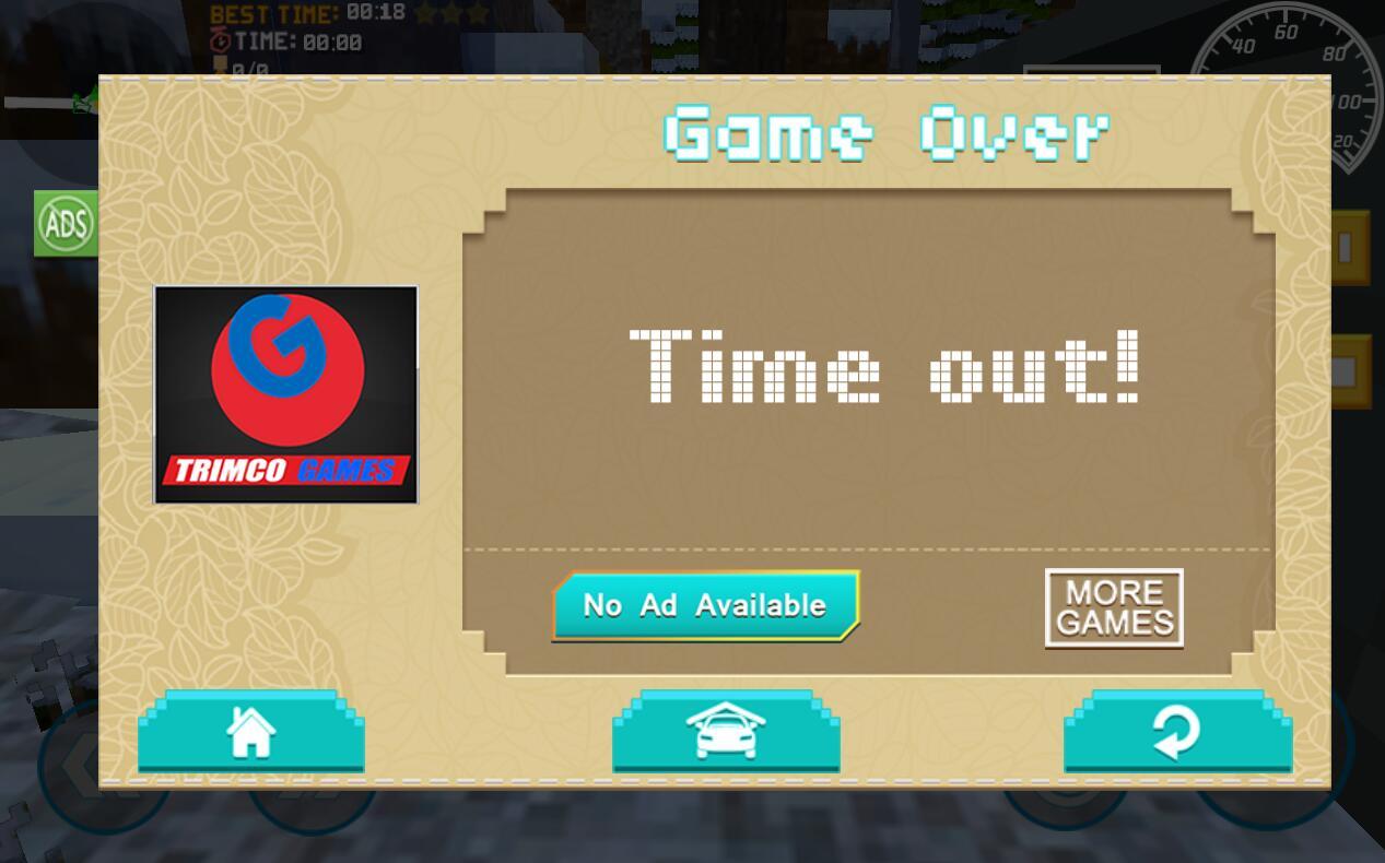 Blocky Moto Bike SIM: Winter Breeze(像素摩托车竞赛官方版) 1.2安卓版截图0