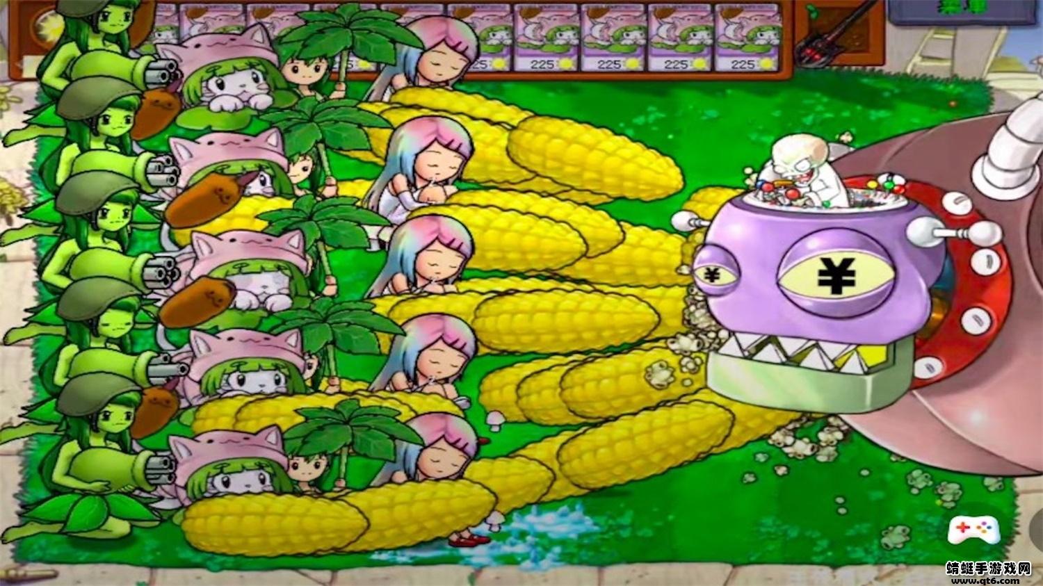 植物争夺战僵尸植物娘化版游戏 1.0.0安卓版截图2