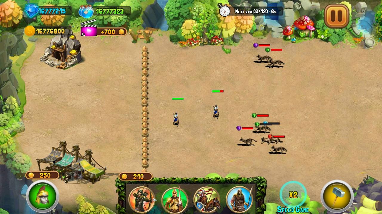 StickMan Defense war(火柴人防御大战大量金币版) 13安卓版