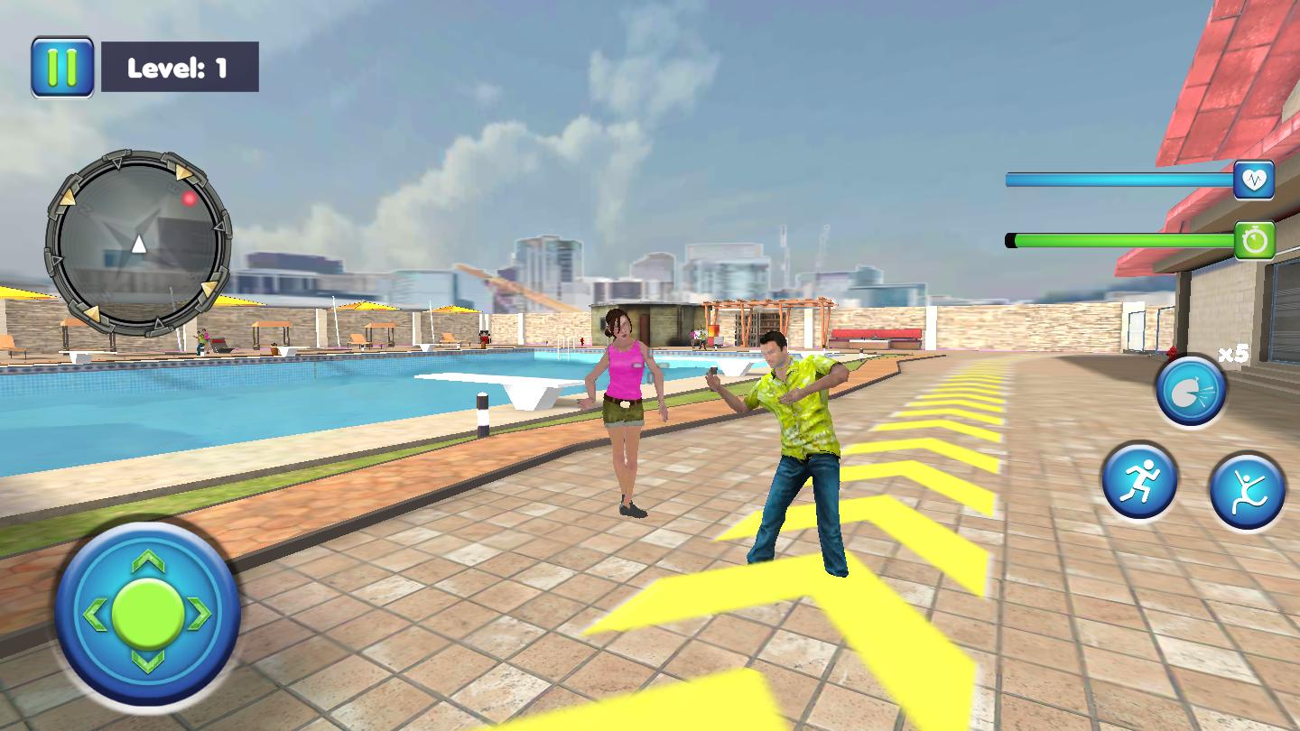 Pool Party FPS(泳池派对枪手FPS无广告版) 1.4攻击力加强版