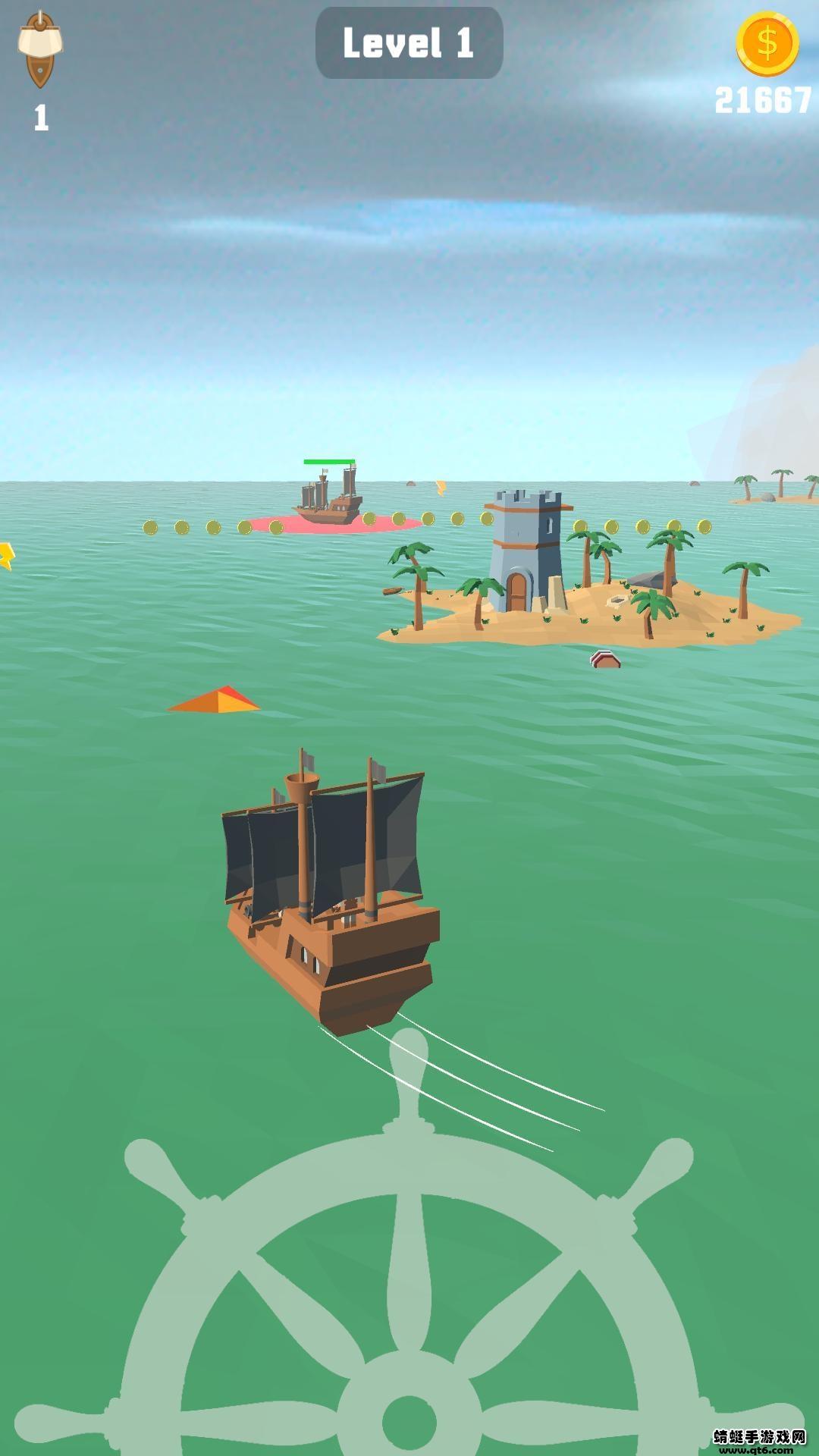 海盗船3D（Pirate Ship 3D）无限金币版 0.5安卓版截图0
