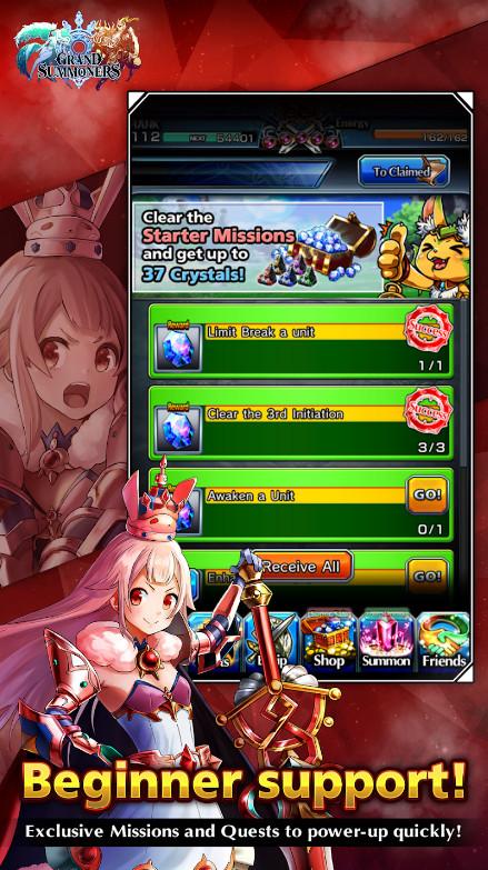 大召唤师(Grand Summoners)国际版3.41.1 手机版截图1