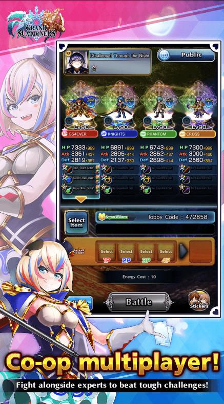 大召唤师(Grand Summoners)国际版3.41.1 手机版截图0