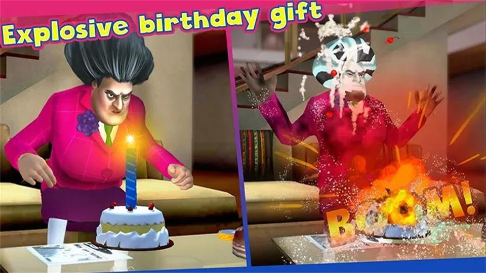 Scary Teacher 3D恐怖老师内置菜单版8.5 最新版截图3