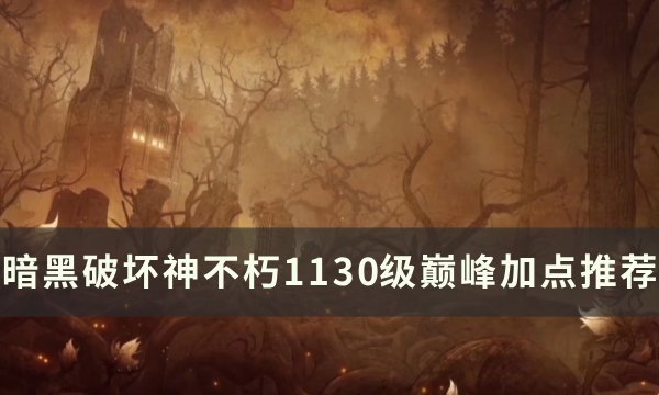 《暗黑破坏神不朽》1130级怎么加点 1130级巅峰加点推荐
