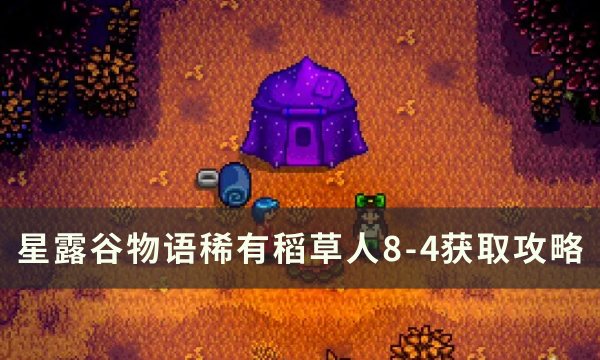 《星露谷物语》珍奇乌鸦8-4怎么获得 稀有稻草人8-4获取攻略