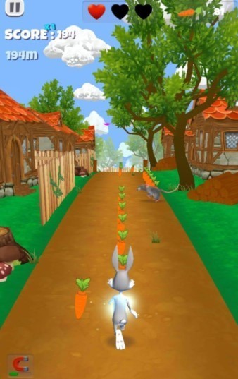 小兔子跑酷3D截图0
