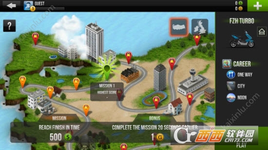 Moto Driving Fever(摩托车驾驶狂热) v1.1.1 安卓版