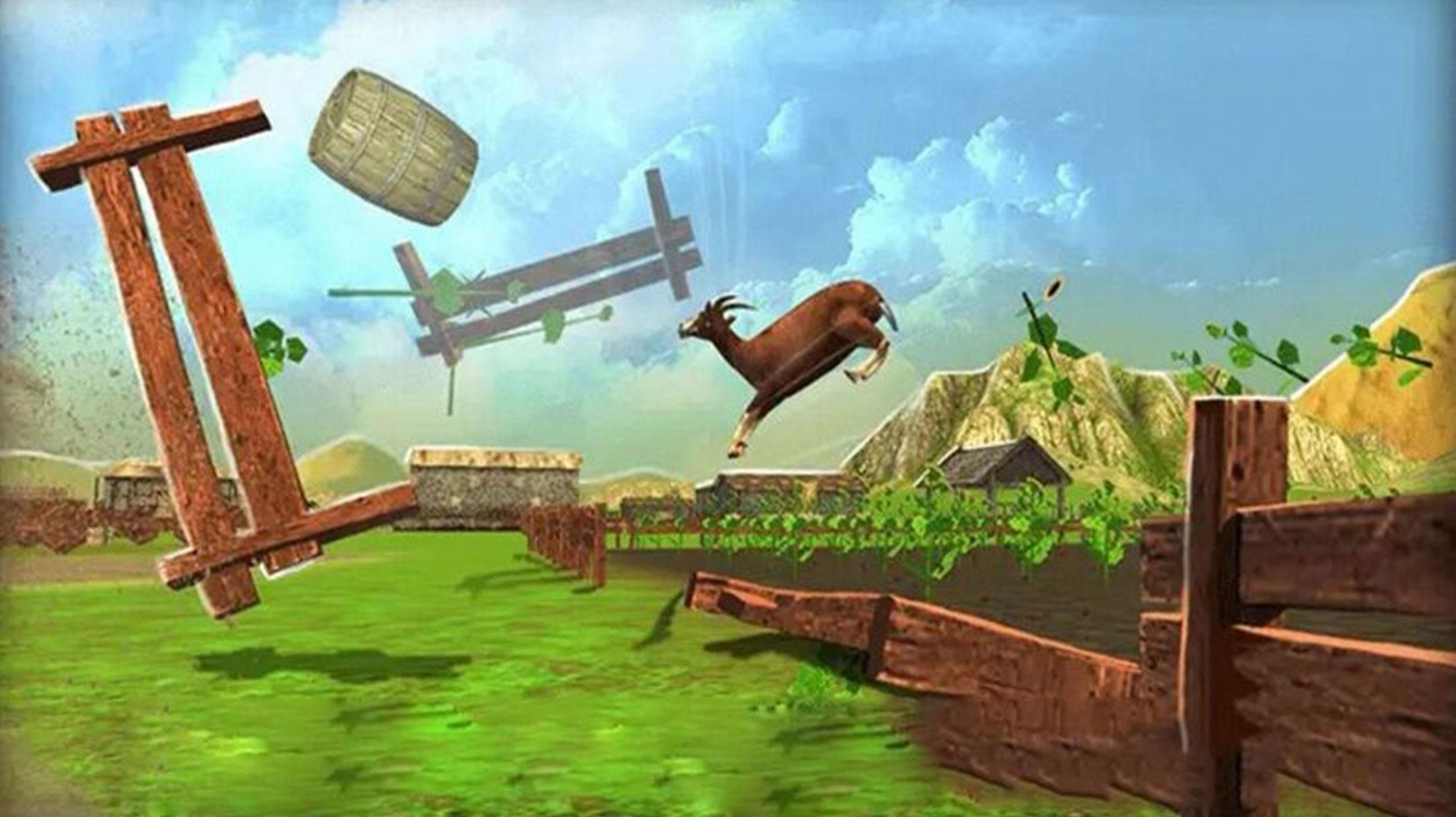 狂暴山羊模拟器游戏官方版（Rampage Goat simulator）图片1