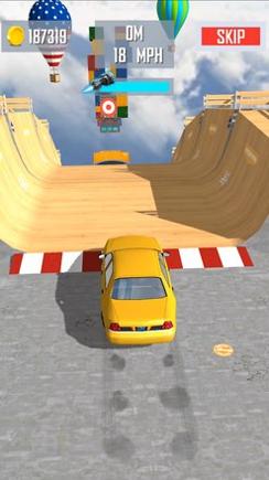 超级坡道赛车跳跃截图0