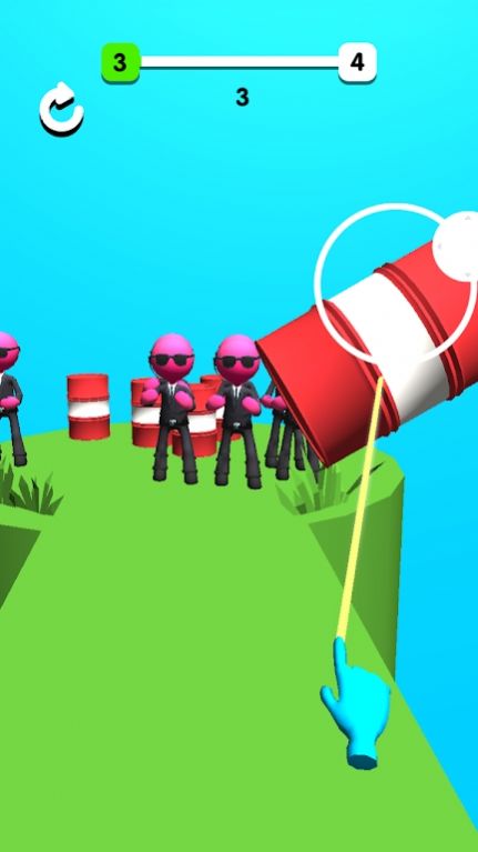 打响指挑战游戏最新版（Finger Force） 截图0