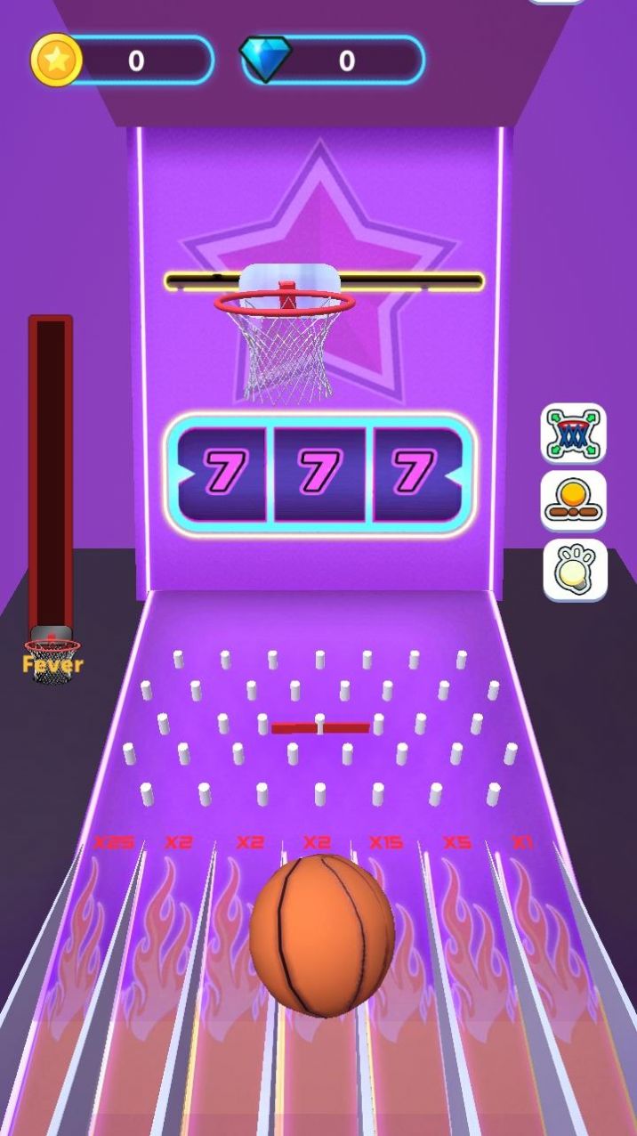 投篮框3D游戏安卓版（Toss Hoop 3D） 截图0