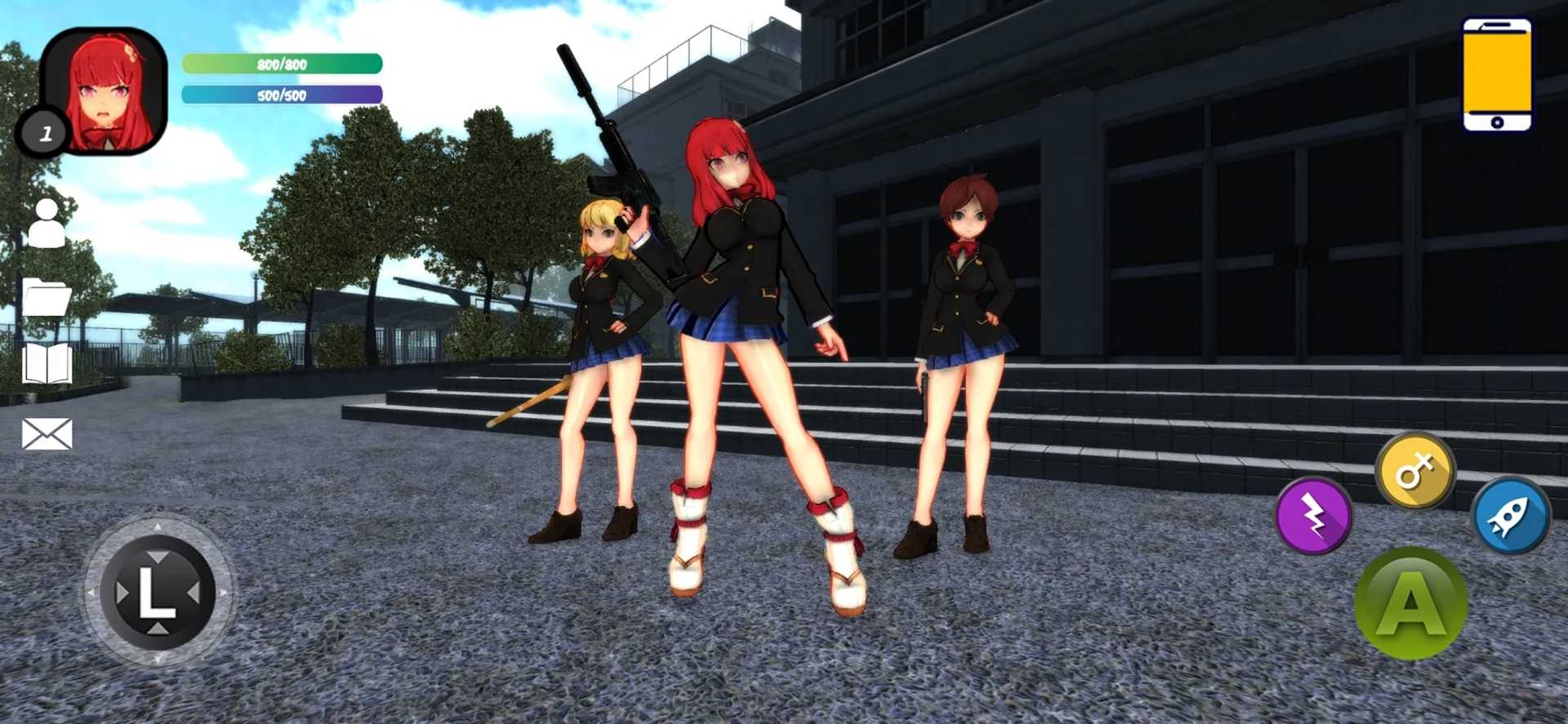 女子僵尸生存截图1