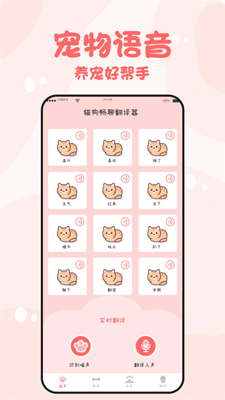 猫狗畅聊翻译器