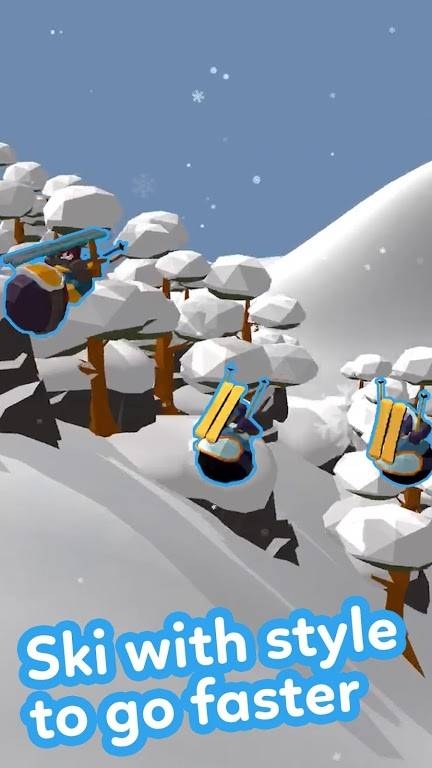 滑雪大冒险3d版真人版截图1