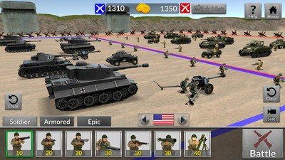 二战坦克对轰 版本：v1.5.2