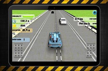 公路抢跑车赛  v1.1