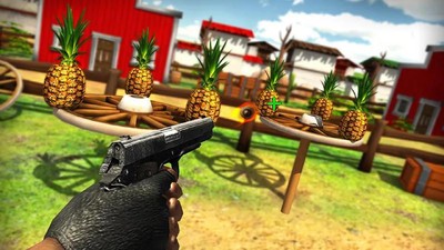 菠萝射击3D截图2